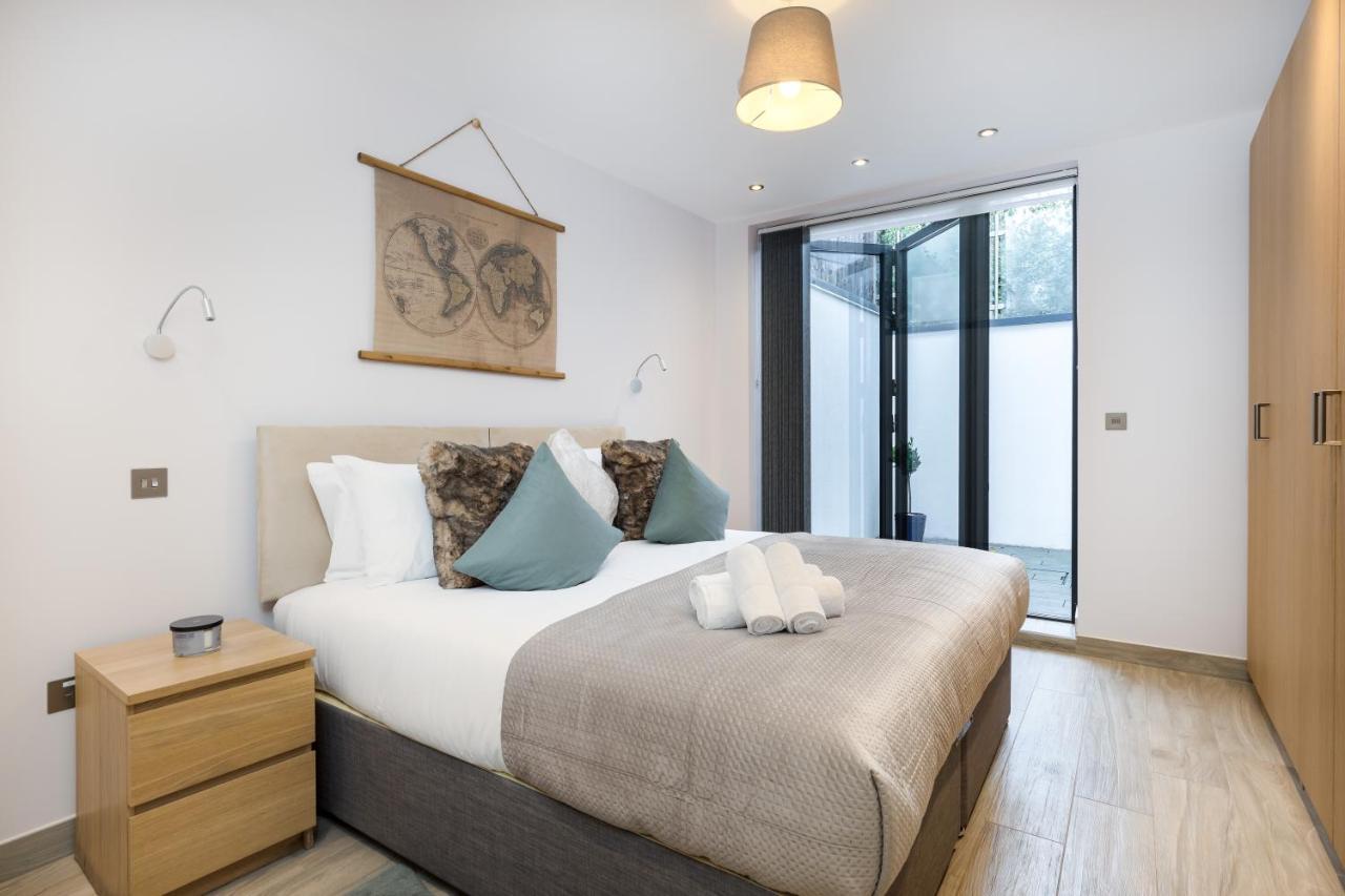 Apartamento Luxurious 2 King-size Bed Flat With Patio Londres